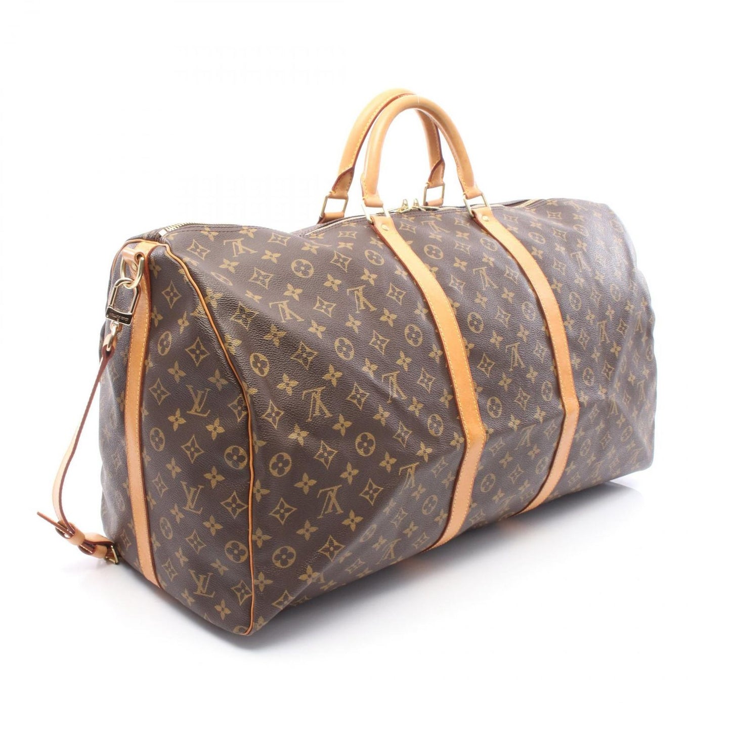 Louis Vuitton Boston Bag Keepall Bandouliere 60 2-Way Canvas Leather — view 2
