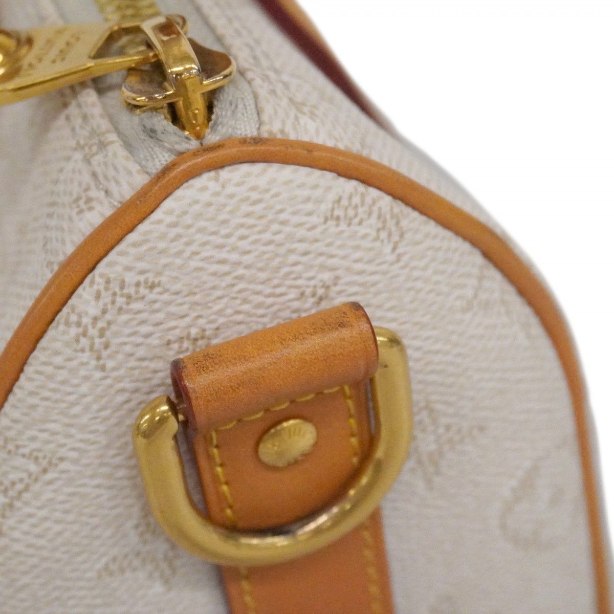Louis Vuitton Handbag Monogram Heritage Keepall Bandouliere 25 Off White 2-Way — view 8