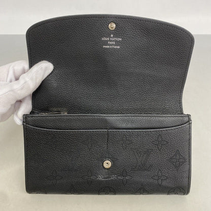 Louis Vuitton Wallet Mahina Portefeuille Iris Noir — view 3