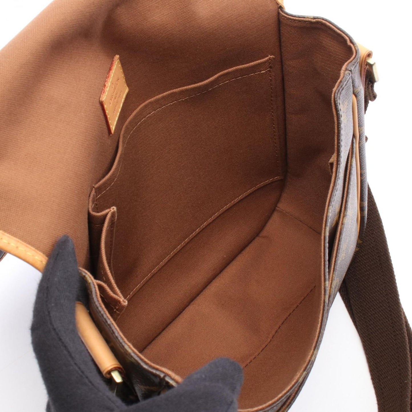 Louis Vuitton Shoulder Bag Messenger PM Bosfour Canvas Leather PM — view 3