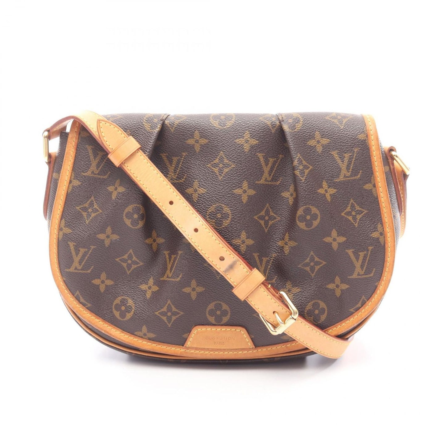 Louis Vuitton Shoulder Bag Menilmontand PM Canvas Leather Menilmontant PM