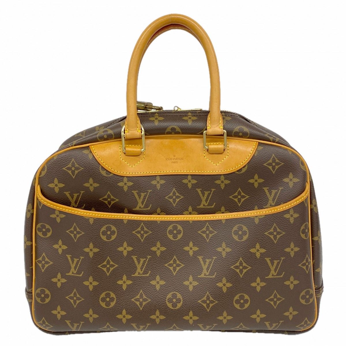 Louis Vuitton Handbag Monogram Deauville Brown
