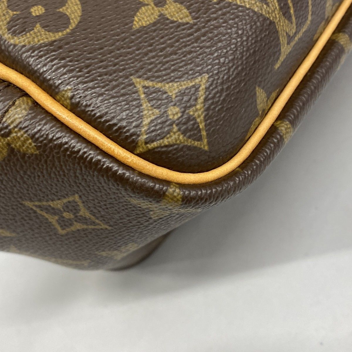 Louis Vuitton Handbag Monogram Deauville Brown — view 6