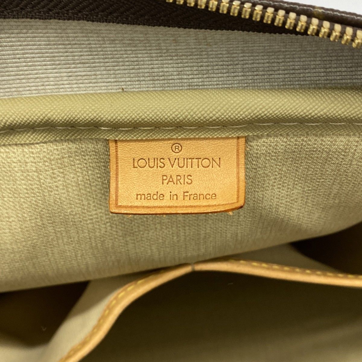 Louis Vuitton Handbag Monogram Deauville Brown — view 5