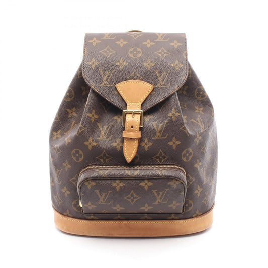 Louis Vuitton Backpack Montsouris MM Canvas Leather