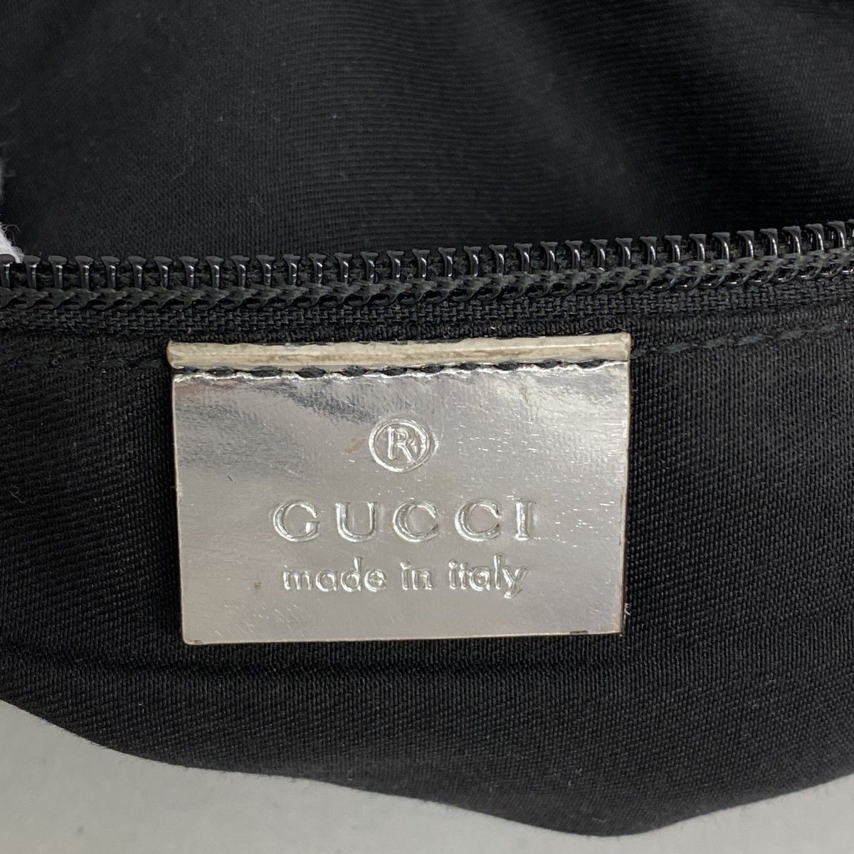 Gucci Shoulder Bag GG Canvas Gray Silver — view 5