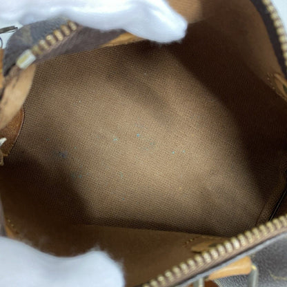 Louis Vuitton Handbag Monogram Mini Speedy Brown 2-Way Bag — view 4