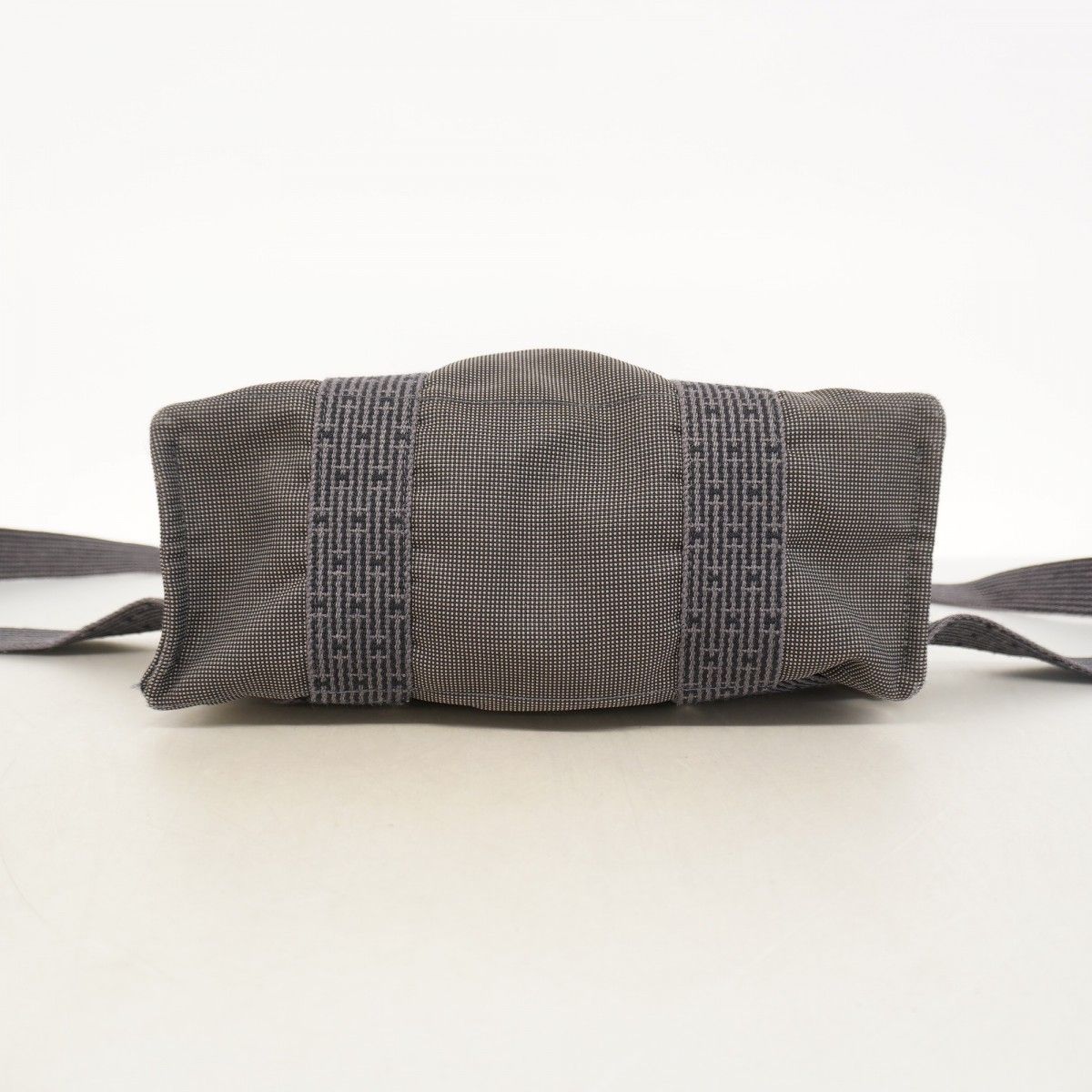 Hermes Backpack Her Line a Dos Canvas Gray Silver — view 3