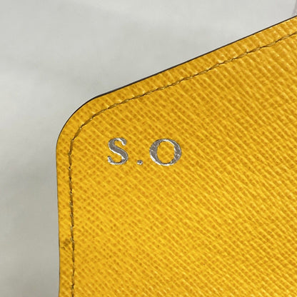 Louis Vuitton Trifold Wallet Monogram Epi Portefeuille Marie Louron Brown Citron — view 5