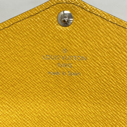 Louis Vuitton Trifold Wallet Monogram Epi Portefeuille Marie Louron Brown Citron — view 4