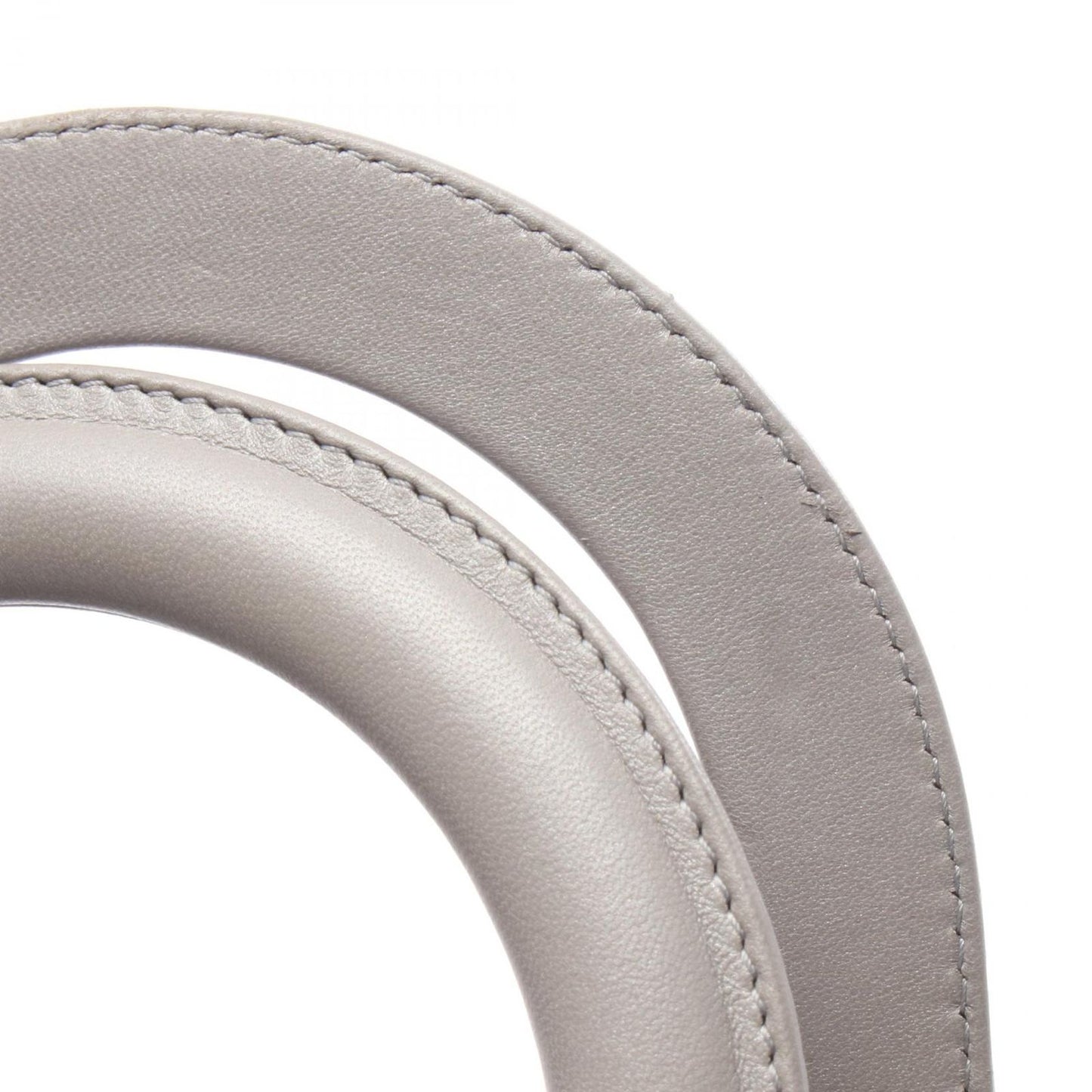 Dior Handbag Lady Dior Cannage 2-Way Gray Leather Tote — view 6