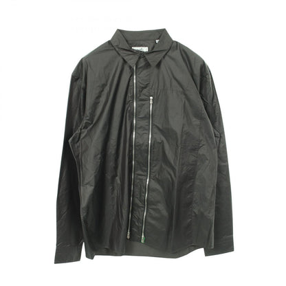 Hermes Series Button Zip Up Shirt Nylon Jacket