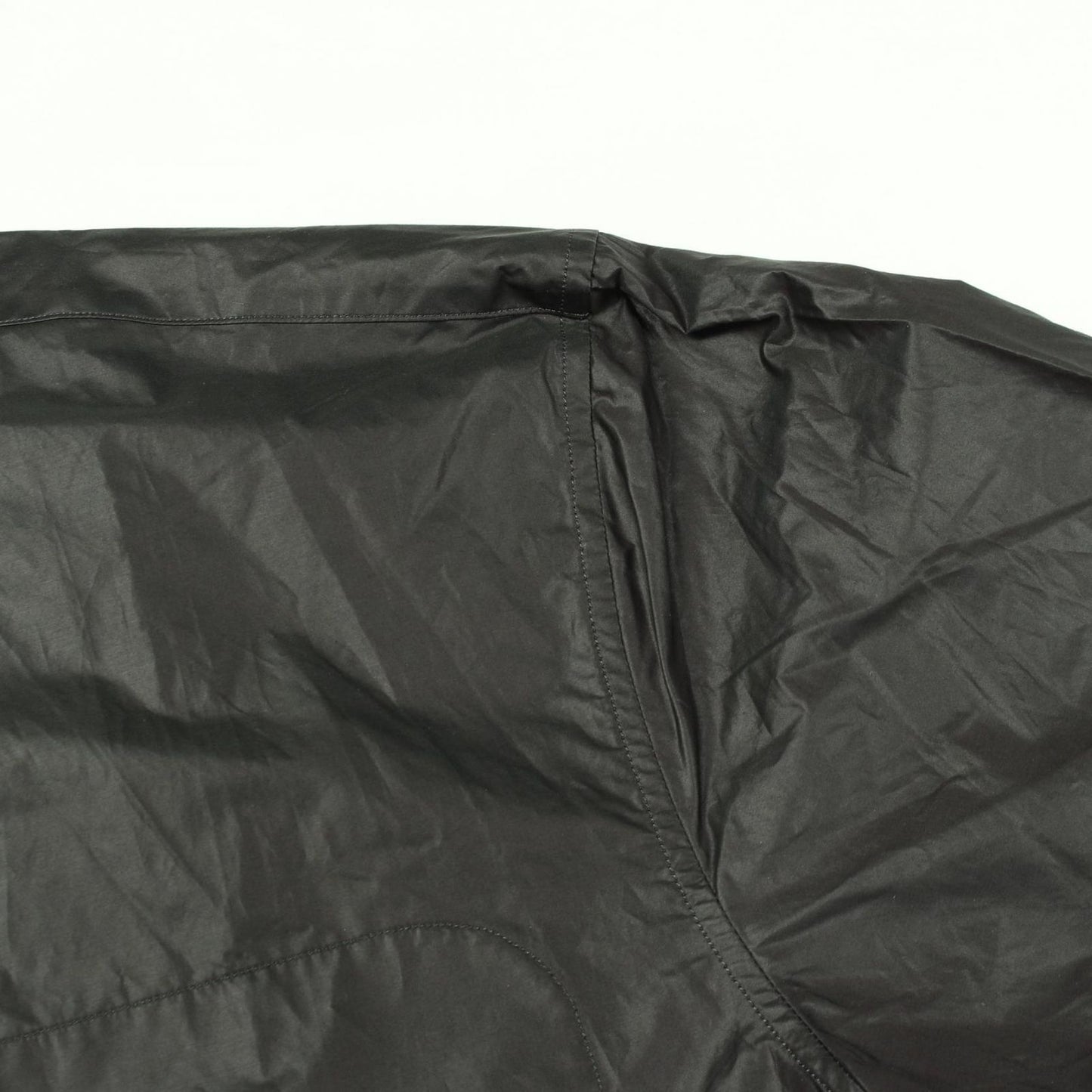 Hermes Series Button Zip Up Shirt Nylon Jacket — view 5