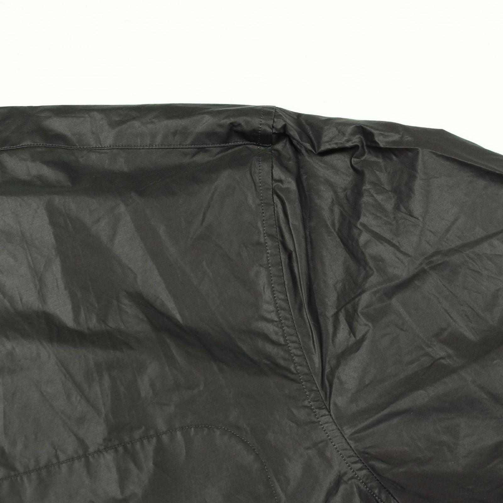 Hermes Series Button Zip Up Shirt Nylon Jacket — view 5