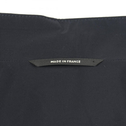 Hermes Series Button Zip Up Nylon Lambskin Jacket — view 5