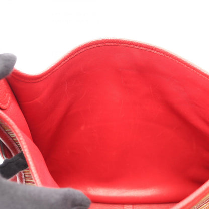 Hermes Shoulder Bag Evelyne 1 Anne PM Rouge Vif Leather — view 6