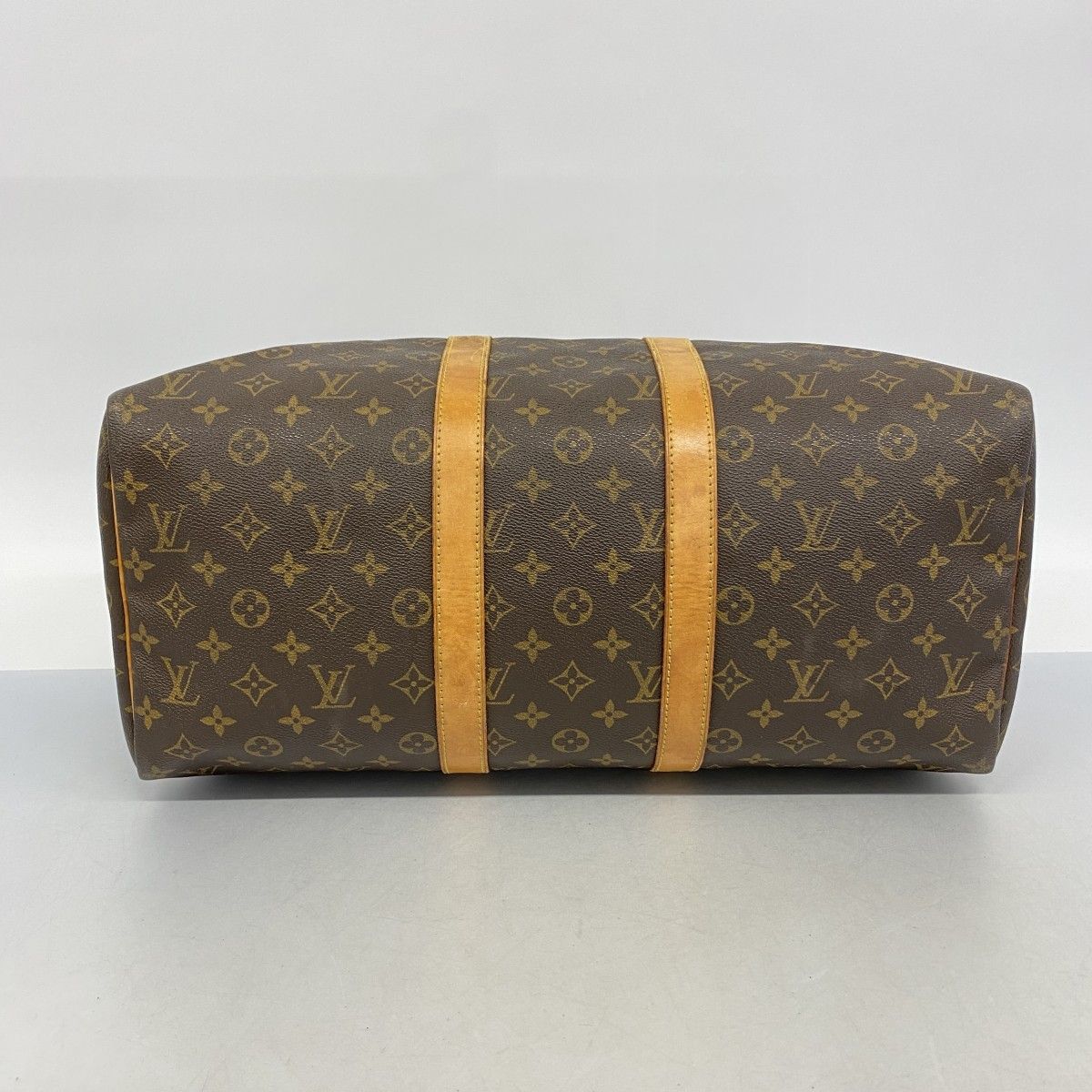 Louis Vuitton Boston Bag Monogram Keepall 45 Brown — view 3