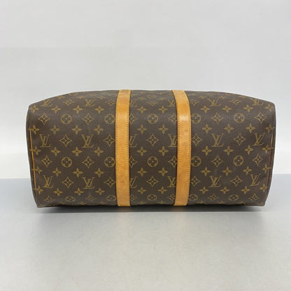 Louis Vuitton Boston Bag Monogram Keepall 45 Brown — view 3