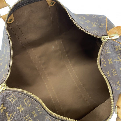 Louis Vuitton Boston Bag Monogram Keepall 45 Brown — view 4