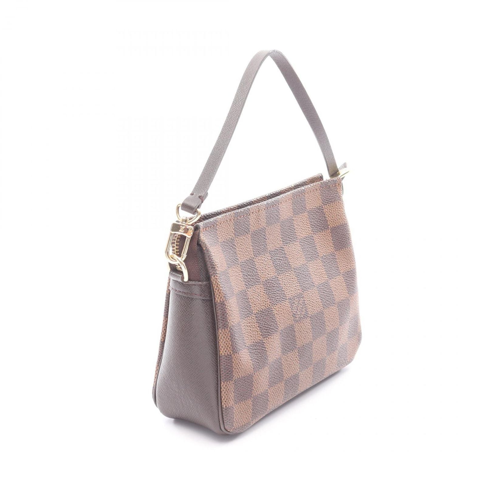 Louis Vuitton Handbag Trousse Makeup Canvas Leather — view 2