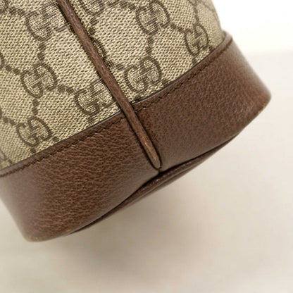 Gucci Tote GG Marmont Supreme Brown Gold 2-Way — view 7