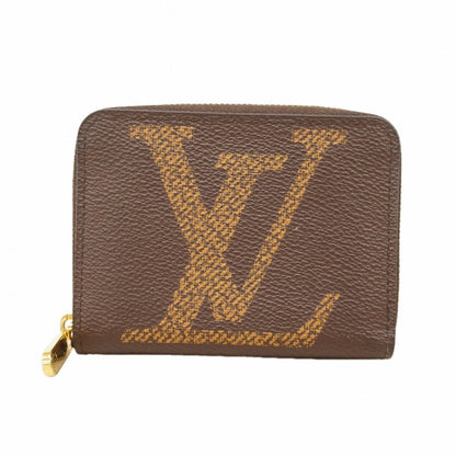 Louis Vuitton Coin Case Monogram Giant Zippy Purse Brown