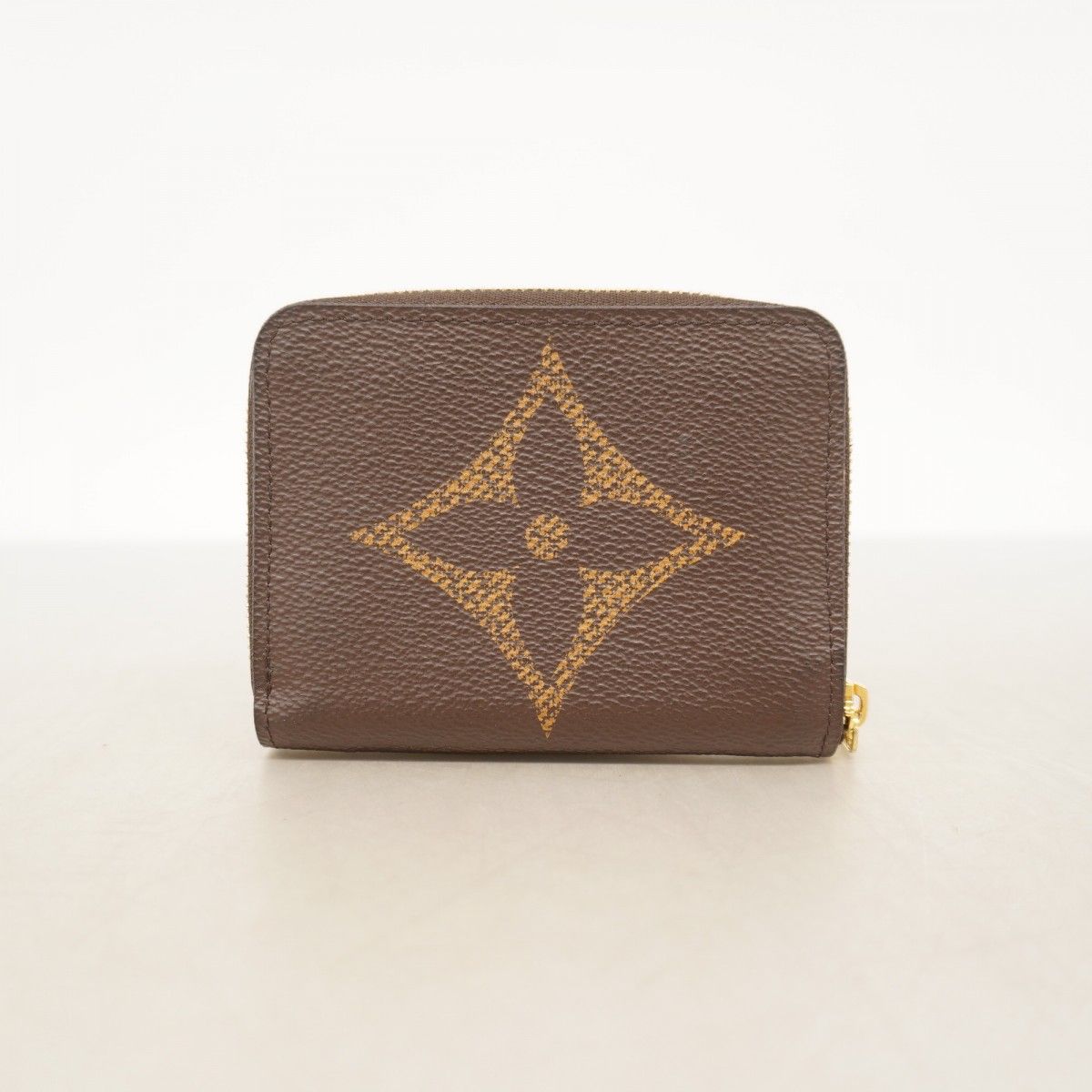 Louis Vuitton Coin Case Monogram Giant Zippy Purse Brown — view 7
