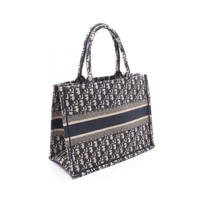 Dior Tote Book Navy Canvas — view 2