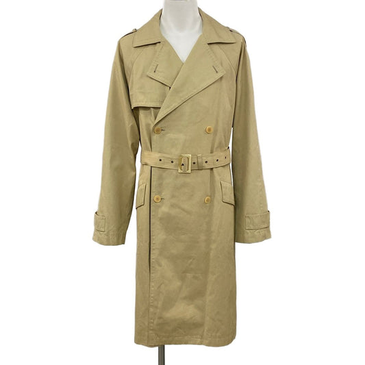 Versace Gianni Trench Coat 48 M Beige Long Sleeve Spring Autumn