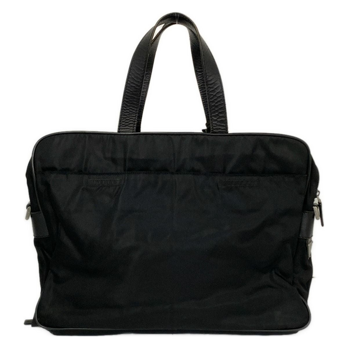 Prada Business Bag Black No Lock Leather — view 3