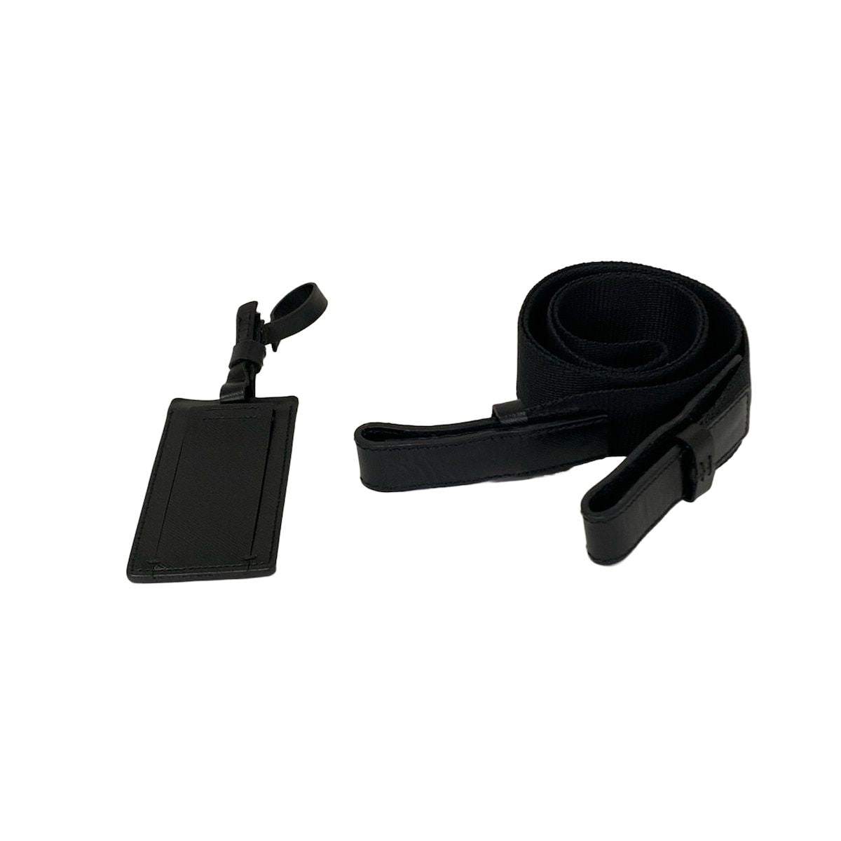 Prada Business Bag Black No Lock Leather — view 9