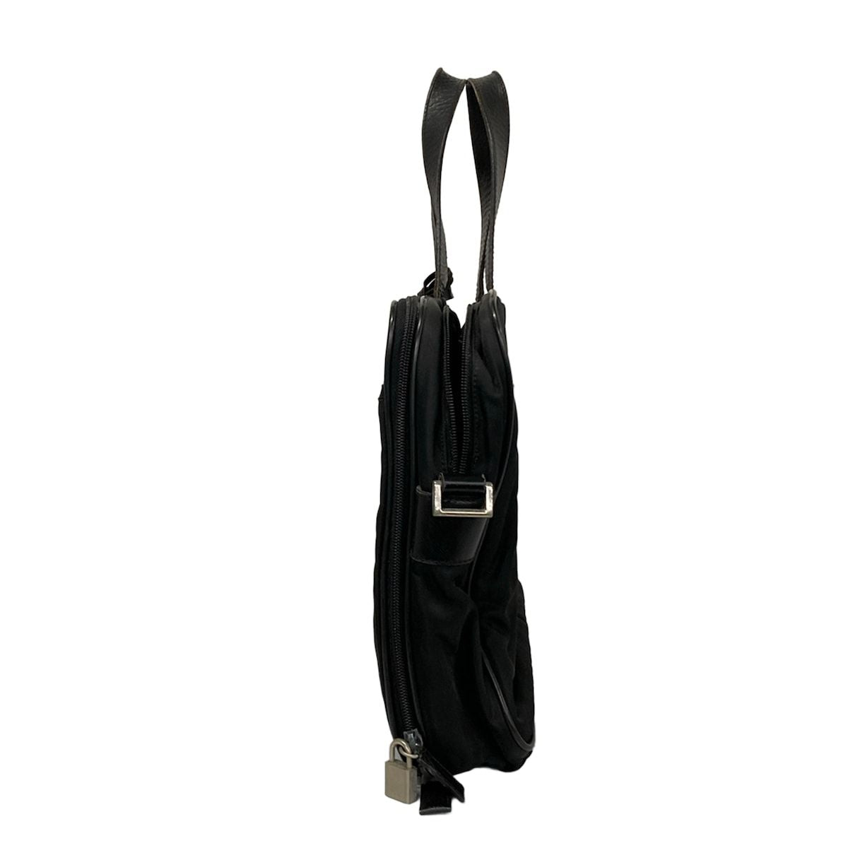 Prada Business Bag Black No Lock Leather — view 2