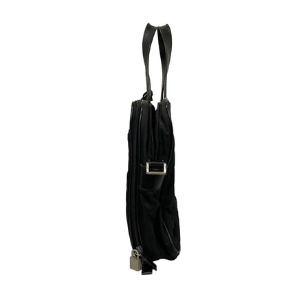 Prada Business Bag Black No Lock Leather — view 2