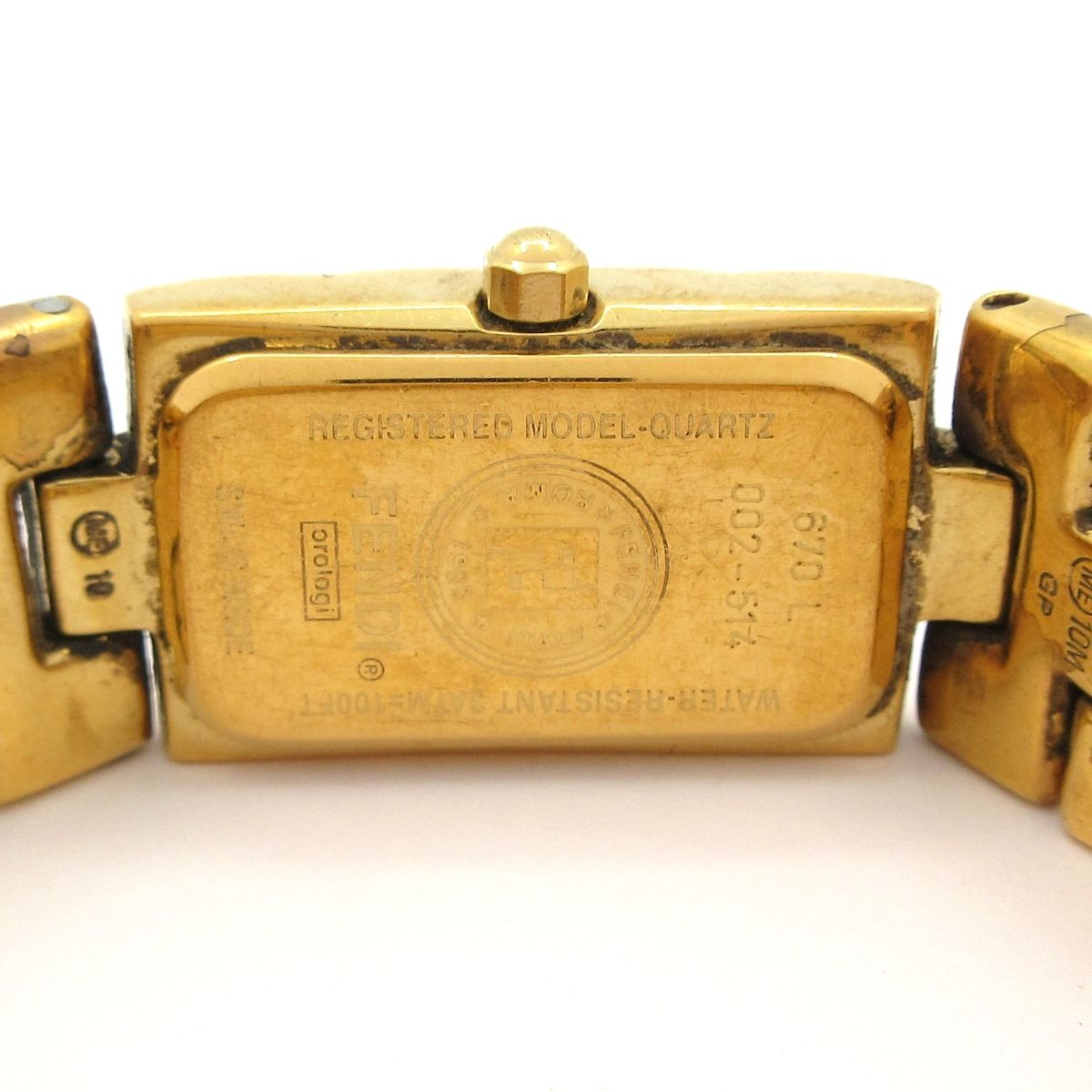 Fendi Watch White Gold — view 3
