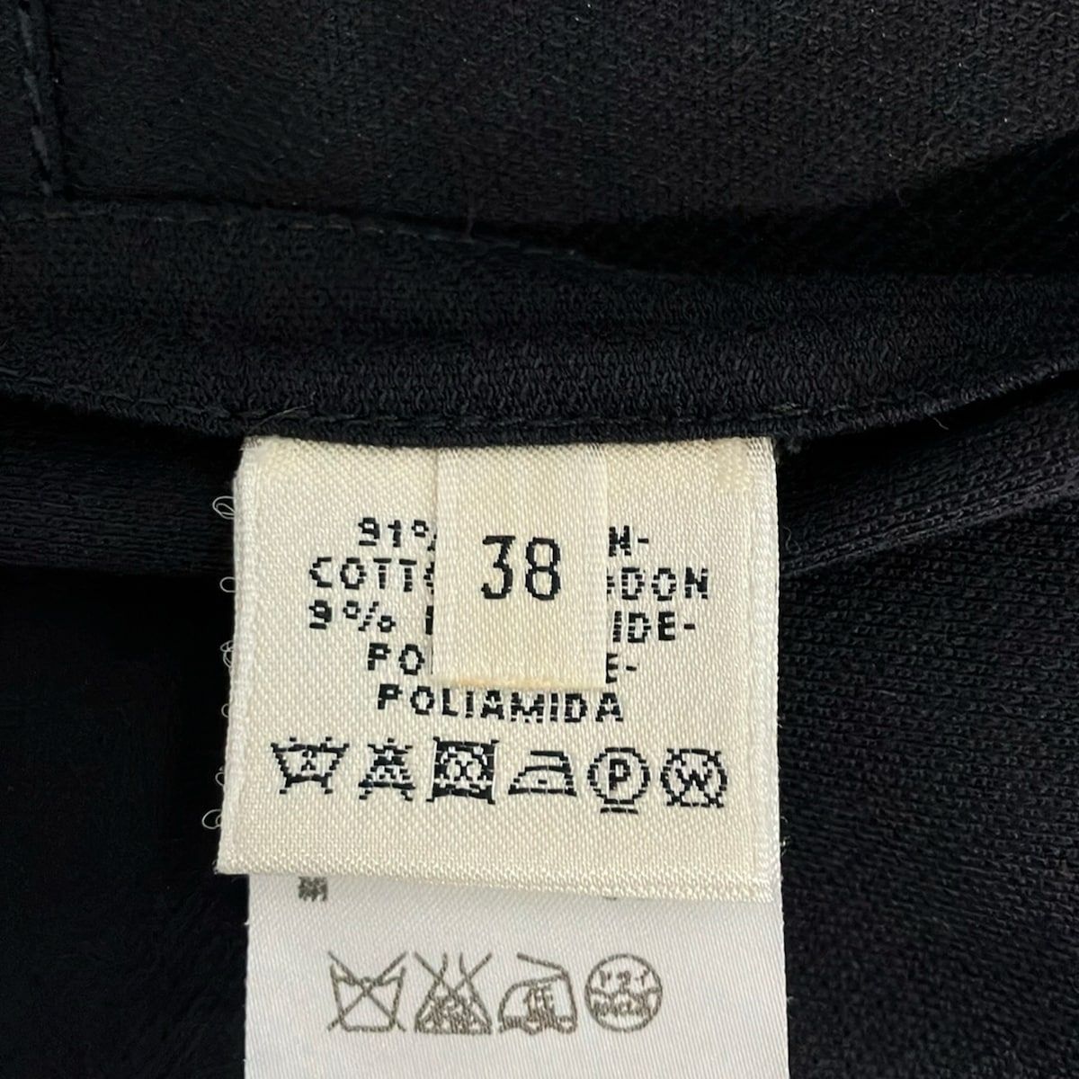 Hermes Dress 38 M Dark Navy Crew Neck Sleeveless Long Series — view 5