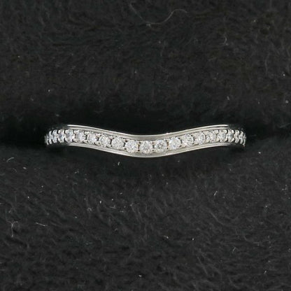 Cartier Ballerina Wedding Ring Pave Diamond 46 Flat