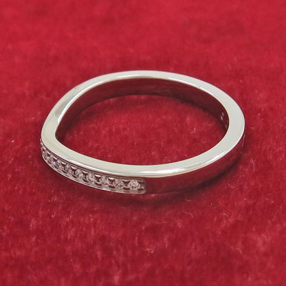 Cartier Ballerina Wedding Ring Pave Diamond 46 Flat — view 3