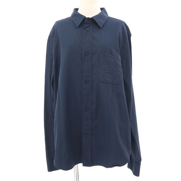 Loewe Anagram Shirt Navy