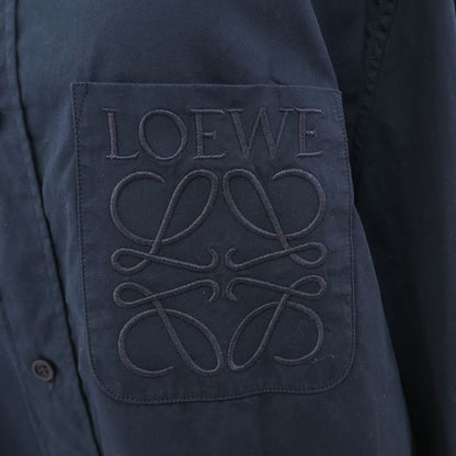 Loewe Anagram Shirt Navy — view 4