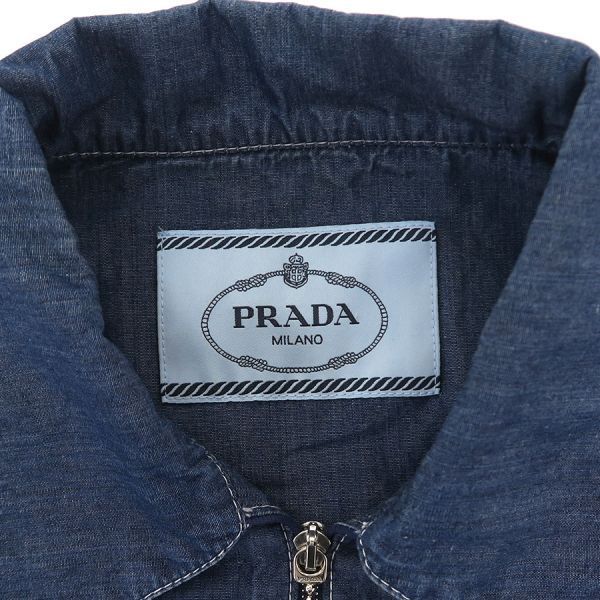 Prada Denim Dress Blue — view 7