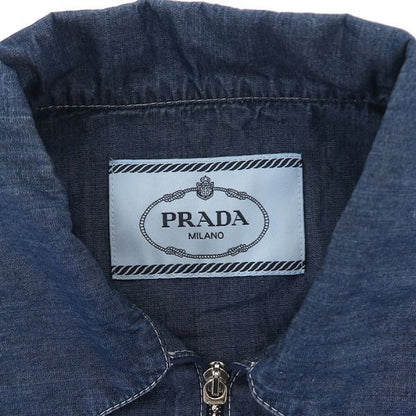 Prada Denim Dress Blue — view 7