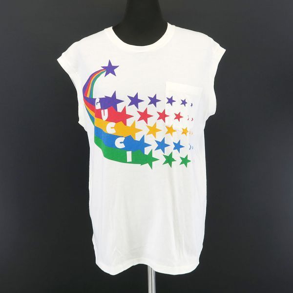 Gucci Sleeveless Top White