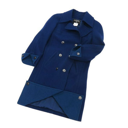 Chanel Coat Navy — view 3