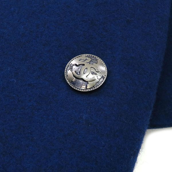 Chanel Coat Navy — view 5