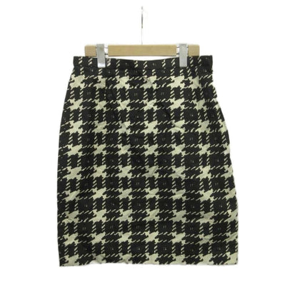 Max Mara Weekend Line Set Top Skirt 42 Black White Short Sleeve Knee Length RN — view 5
