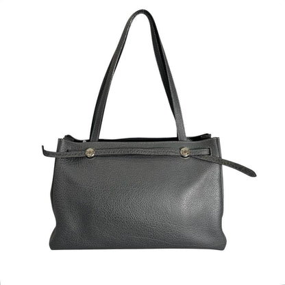 Hermes Handbag Cabana Tote Taurillon Gray Silver