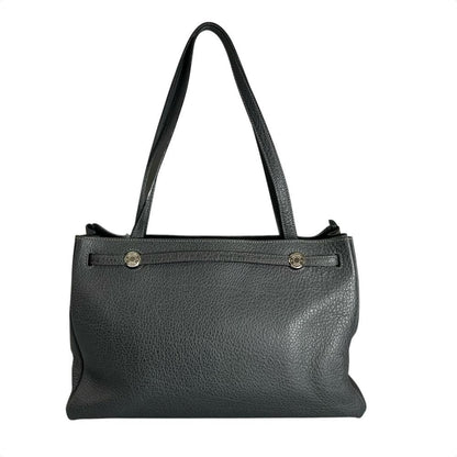 Hermes Handbag Cabana Tote Taurillon Gray Silver — view 2