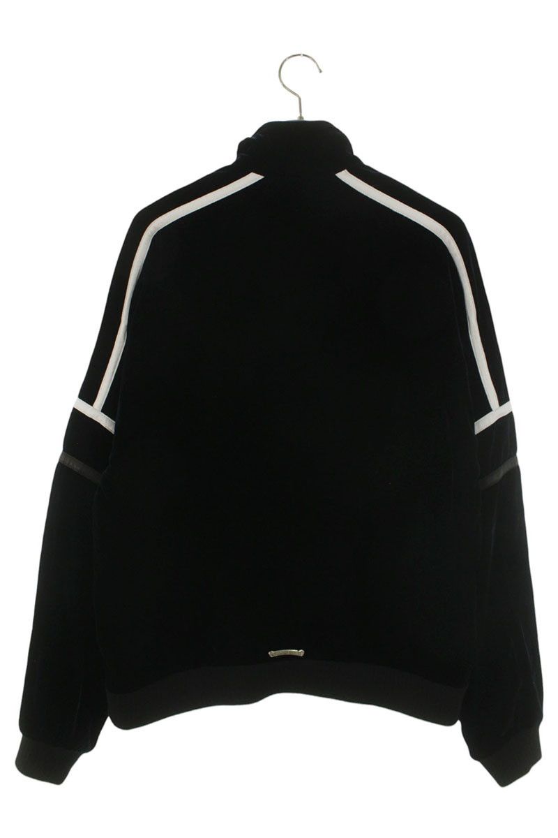 Chrome Hearts Velvet Tracksuit Jacket Logo Embroidered Velour Track Zip — view 2