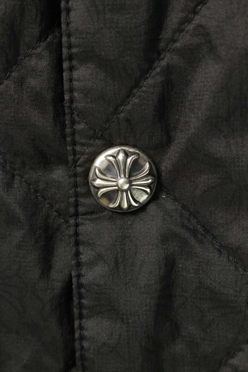 Chrome Hearts CH Logo Embroidery Quilted Nylon Jacket — view 3