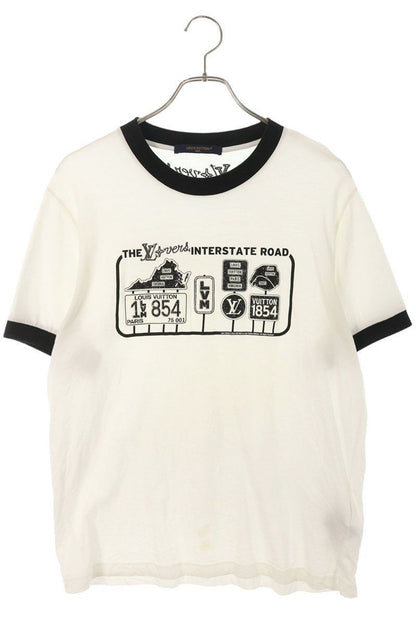 Louis Vuitton Fg1 Embellished Crew Neck T-Shirt — view 3